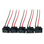 Motorcycle Switch ON/OFF Handlebar Flashing Headlight Horn Control Button 12V Button Connector Handlebar Switch