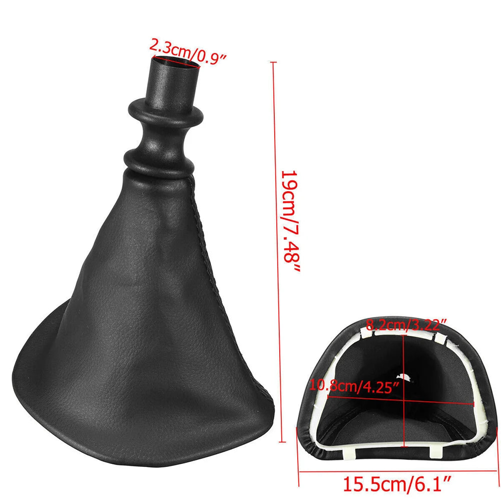 Manual Gear Shift Knob Accessories For Mercedes W639 VITO 2003-2010 Manual Gear Shift Knob W Gaitor Boot Cover