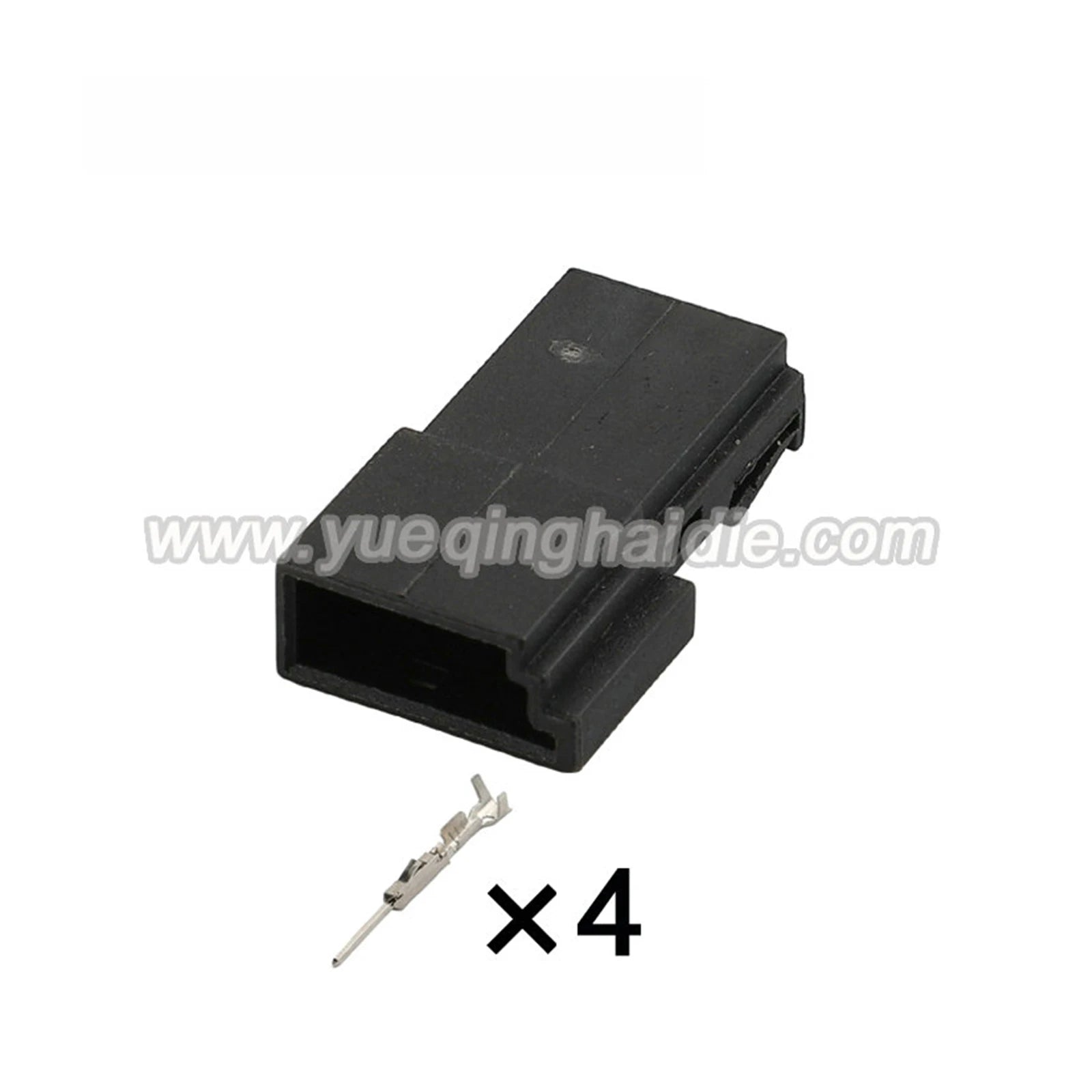 4-Pin Connectors Unsealed 0.6mm Male Female Connectors Auto AC Assembly Cable Plug for BMW 0-1452576-1 968813-1