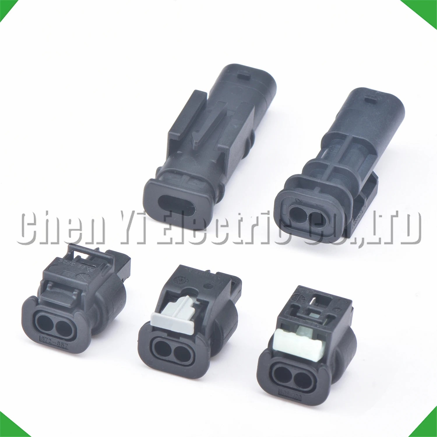 2-Pin Connector Connector Daytime running lights lights connector fuel injector