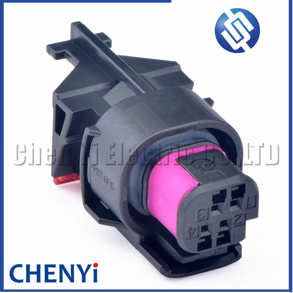 4 Pin Auto waterproof connector car door handle electric induction handle plug 3C0973704 3C0 973 704 1718109-1