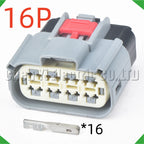 16-Pin Auto Connector Automotive Connectors Rearview Mirror Headlamp harness 33472-1607