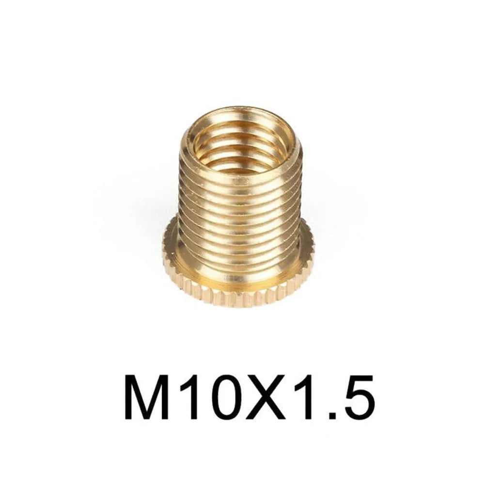 Gear Shift Knob Thread Adapter Nut Insert Kit M10x1.25 M10x1.5 M8x1.25 Universal Car Gear Shift Knob Head Thread Adapter Kit