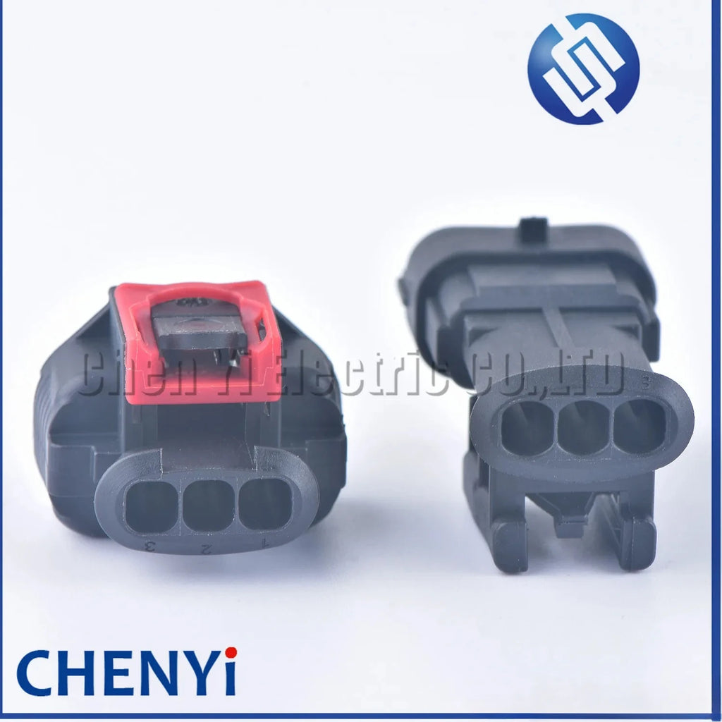 Grey 3 Pin 2.8 Series 1 928 405 528 1928405528 Engine Transmission Plug Diesel Injection Pump Auto Waterproof Connector