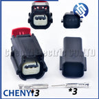 3 Pin auto waterproof Crankshaft Position Sensor connector PDC Parking Radar Sensor Plug 314043110 31404-3110 For Buick GM Ford
