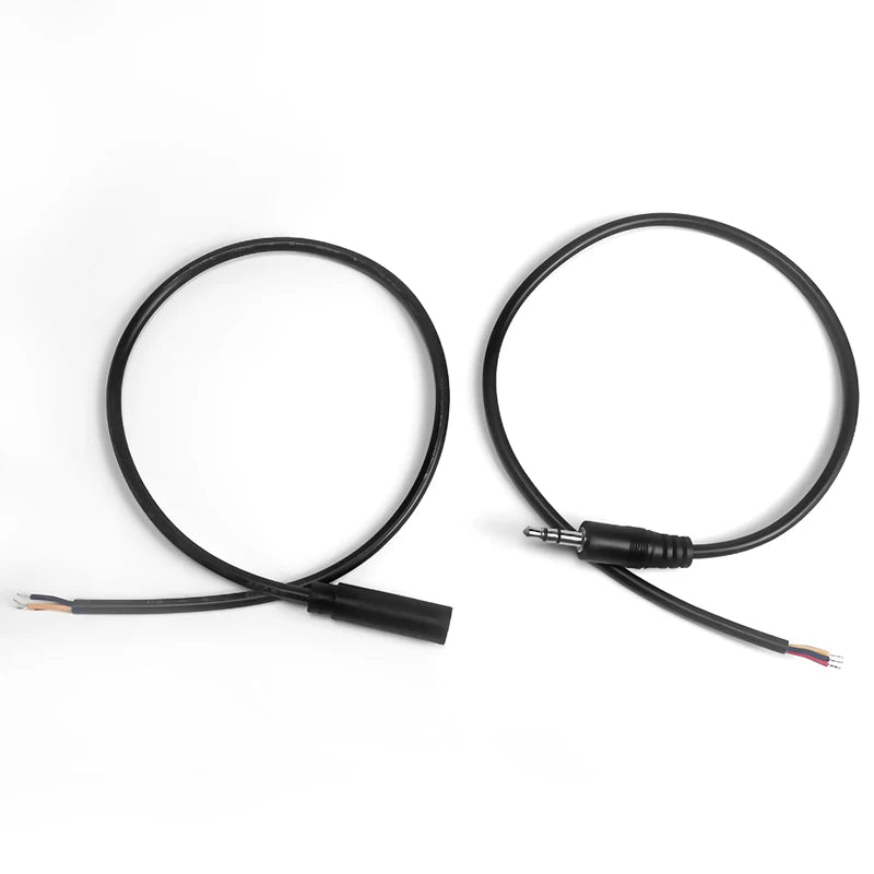 5PCS 3.5mm Stereo Audio Cable, 3×26AWG AUX Cord for Car, Phone, Speaker & Headphones, High-Quality Male-to-Male Audio Wire