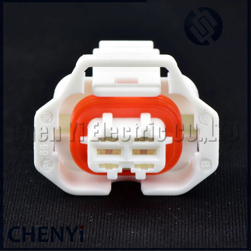 white 2 Pin female 2.8mm series Automotive waterproof connector Fuel injector plug 1928403878 With  pins