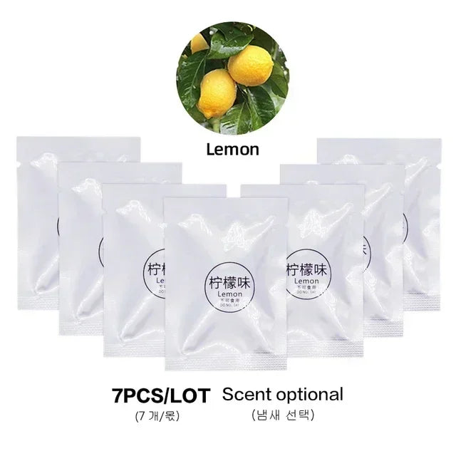Car Air Freshener Supplement 7 Pcs/Lot Solid Car Perfume Car Air Conditioner Vent Auto Ocean Refill Air Outle Amagi