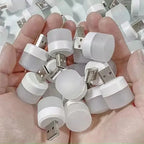 USB Night Light Portable LED Plug Lamp 1- 20pcs Warm White Eye Protection Reading LIght Lamp 5V 1W USB Plug Night Lights