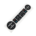 Car Air Condition Control Switch Button Repair Stickers For T5 For T6 Clima Stickers Decals For Repair Worn Button Knob Switch