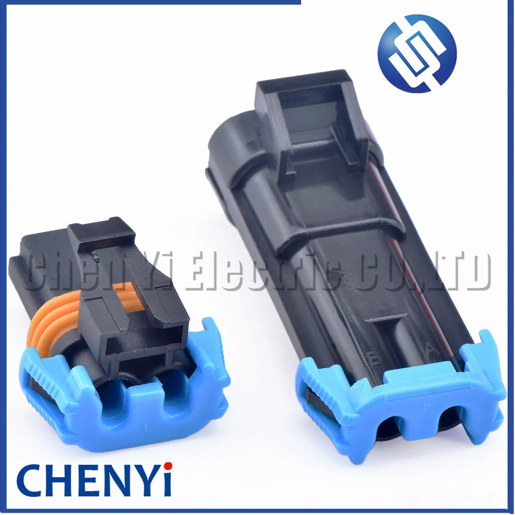 2 Pin 2.8mm series Automotive waterproof connector blade Blower Motor Plug For Chevrolet Buick