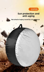Spare Tire Cover Auto Vehicle Wheel Protector 13-19/19-23inch Case Polyester Car Tyre Storage Bags Cars Wheel Protection Amagi