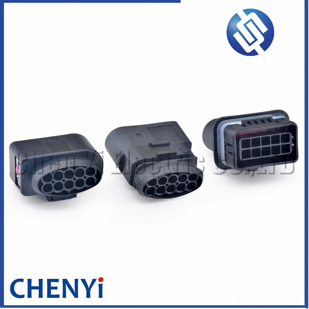 10 Pin Temp Sensor Plug Deflation Valve Connector Halogen headlight plug 1J0973835 1J0973735 6R0973735 493578-2 2294597-1