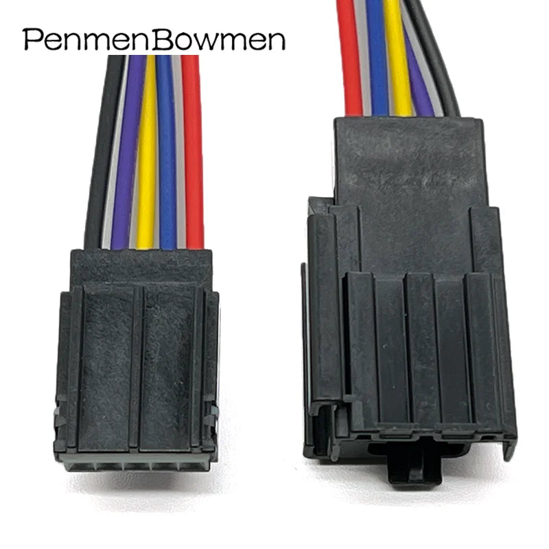 1 Set 5 Pin 2.54mm Car HUD Electrical Cable Connectors Female Male Wire Harness Plug For 31072-1070 31072-1010