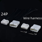 24-Pin Wire Harness Automotive Audio Navigation Connector Socket harness Toyota Toyota