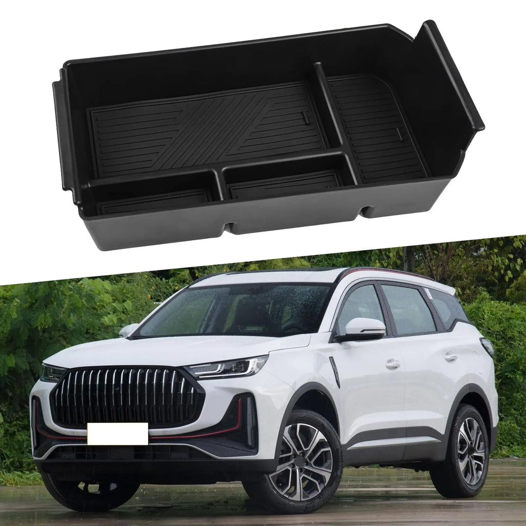Armrest Box Storage Box For Chery Tiggo 7 Plus Pro Max For EBRO S700 2025 Car Central Armrest Storage Box Content Center Console