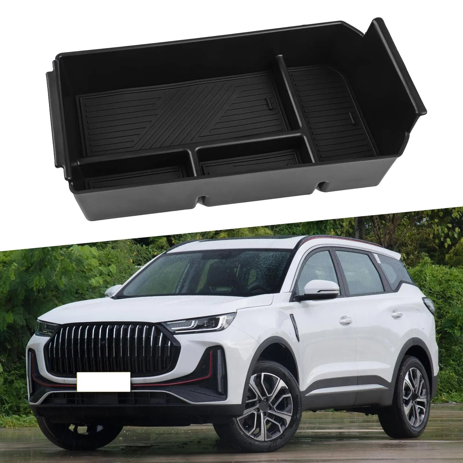 Armrest Box Storage Box For Chery Tiggo 7 Plus Pro Max For EBRO S700 2025 Car Central Armrest Storage Box Content Center Console
