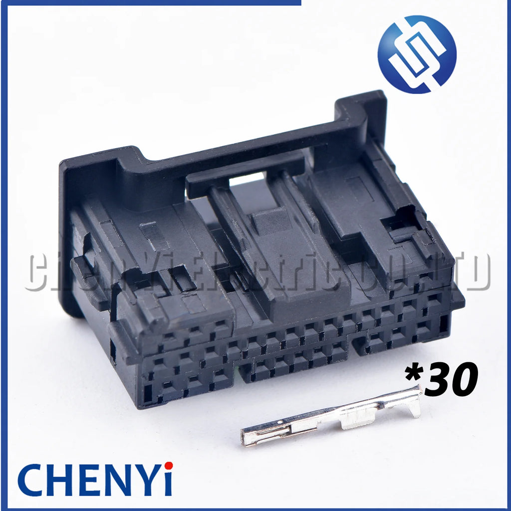 30 Pin male or female Car computer module connector Gateway harness plug 90980-12C62 2822015-1 For Toyota Lexus