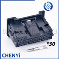 30 Pin male or female Car computer module connector Gateway harness plug 90980-12C62 2822015-1 For Toyota Lexus