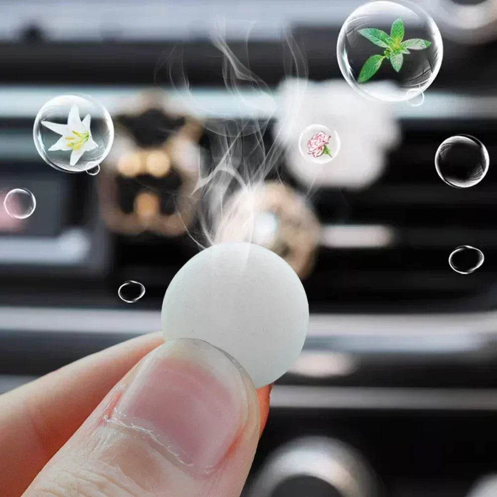 Car Air Freshener Supplement 7 Pcs/Lot Solid Car Perfume Car Air Conditioner Vent Auto Ocean Refill Air Outle Amagi