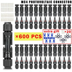 400/200/100/40/20/10 Pcs Photovoltaic Solar Connector 1000V30A Wholesale Panel Connectors Kit for PV/MC Cable 2.5/4/6mm²