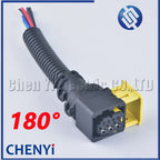7 Pin Auto waterproof connector MP4 MP5 4141 3341 2644 truck pump truck tail lights rear lights plug with wires 1-1418480-1