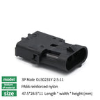 2.5 Series Automotive Waterproof Connector 1/2/3/4/6Pin Male And Female Plugs Haltech MAP TPS Wire Connector For GM