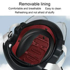 Unisex Electric Vehicle Riding Half Helmet Summer Children's Safety Helmet Protective Gear for Men And Women Amagi