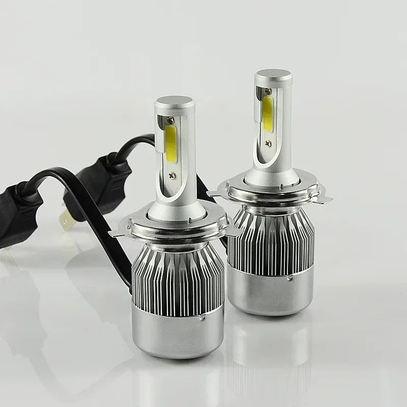 2pcs Led Bulb C6 H4 Automotive Led for Car Headlight H10 H7 H8 H9 H11 H13 9004 9005 9006 9007 880 H27 Lenses for Headlight Amagi