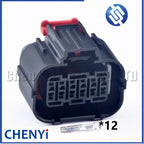 12 Pin Automotive waterproof connector Transmission plug With Pins pins 1897462-2 For BYD DMI