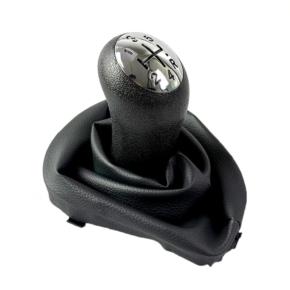1PC  5 Speed  Gear Shift Lever Knob  With Rod Dust Cover For Renault  R Logan II 13-22 New Car  Interior Accessorie