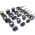 AMP connector, automotive waterproof plug terminal connector, 4/6/8/12-core male and female mating 1.8 series plug