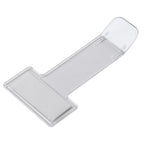 Car Vehicle Parking Ticket Permit Holder Clip Sticker Windscreen Fastener Kit Plastic Permit Card Holder Clip Sticker Car Parts