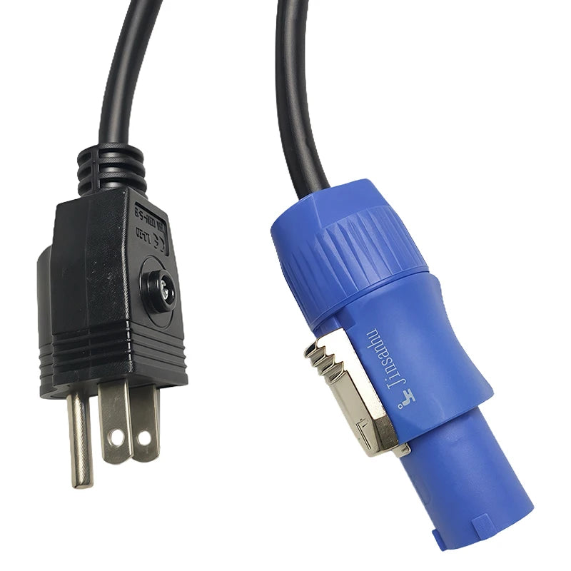 Power Extension Cord (US Plug to 3PIN, 3x0.75mm²) – Suitable for Par Can, LED Beam Lights & Stage Moving Head Equipment