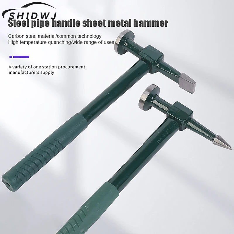 1pc Car Sheet Metal Hammer Auto Body Metal Repair Panel Beating Hammer Dent Beater Bumping Hammer For Car Body Repair Tools