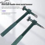 1pc Car Sheet Metal Hammer Auto Body Metal Repair Panel Beating Hammer Dent Beater Bumping Hammer For Car Body Repair Tools