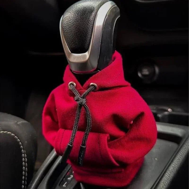 Hoodie Car Gear Shift Cove Shift Lever Handle Kit Creative Universal Car Gear Shift Hoodie Cover Decoration Car Interior Amagi