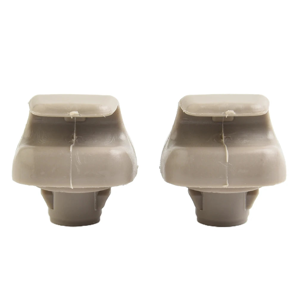 2Pcs Car Sun Visor Hook Clip Retainer For Honda For Civic Car Sun Visor Clip Gray Interior Hanger Hook Clip Bracket