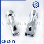 50 Pcs 6.3/4.8 MM Car Crimp Terminal Spade Connector Copper Pins Auto Female Splice Wire Terminals For plug