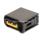 3Pin 2.3mm Waterproof Female Connector Automotive Ignition Coil High Voltage Pack Wiring Harnesses Socket FW-C-D3F-B