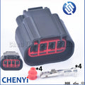 4 Pin 1.5 Series Auto waterproof connector Automobile Knock sensor harness plug E-5658 E-3166 7T4A-12A699-AB For Ford Lincoln