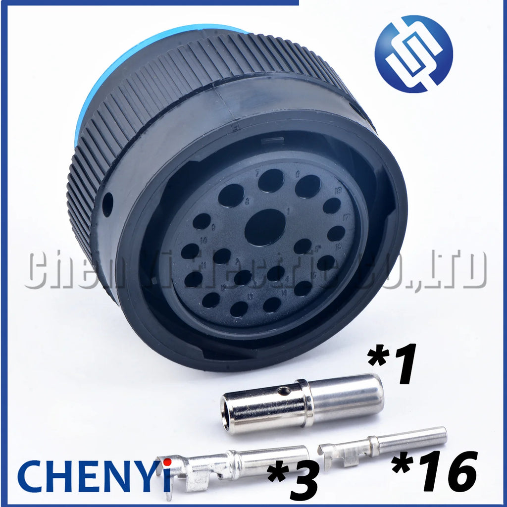 18 Pin HDP series auto waterproof connector Wire harness plug HDP26-24-18SE HDP24-24-18PE with Pins For Deutsch