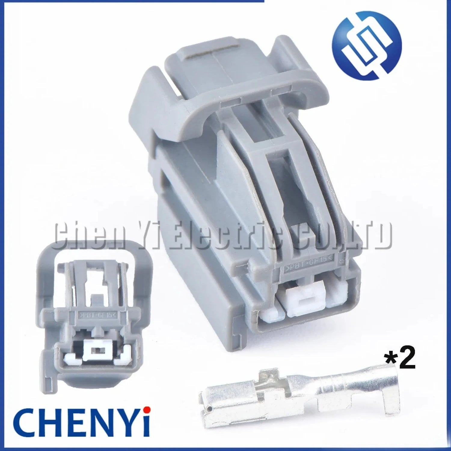 1 set 2 Pin male female Automotive connector Plug Wire Harness Socket 7282-6443-40 7283-6443-40 For Chevrolet Cadillac Buick