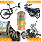 Car Tire Pressure Monitor Sensors Tire Air Alert Cap Cars Trucks Air Pressure Gauge Alert Monitoring Tire Valve Accessories