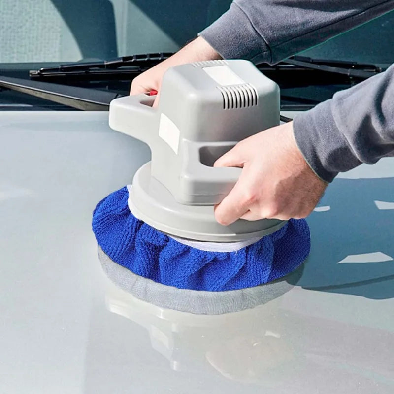 5-10inches Car Waxing Sleeves Microfiber Polisher Lint-free Cloth Covers Polishing Hood Car Paint Care Cleaning Maintenance Tool