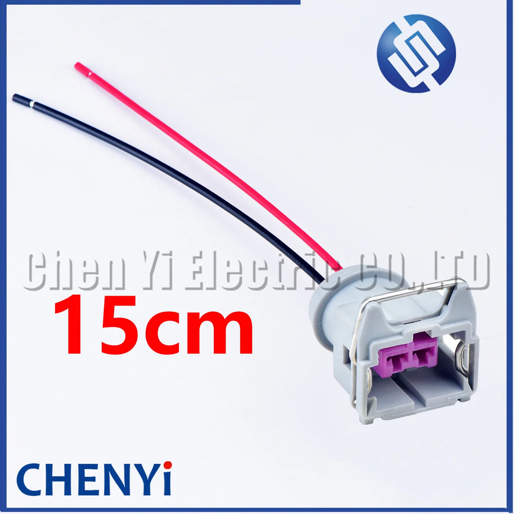 2 Pin Auto Fuel injector connector Car horn Speaker plug 144473-5 144473-6 144473-7 144473-8 For PEUGEOT CITROEN Geely Chang'an