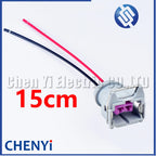 2 Pin Auto Fuel injector connector Car horn Speaker plug 144473-5 144473-6 144473-7 144473-8 For PEUGEOT CITROEN Geely Chang'an