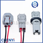 2 Pin Automotive waterproof Car fog light plug width indicator lamp connector 6189-0249 6189-0239 90980-11156 For Toyota 1JZ 2JZ