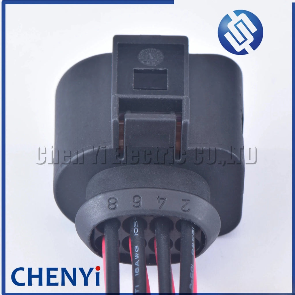 8 Pin Automotive waterproof Connectors Wire harness Plug 1J0973714 1J0973814