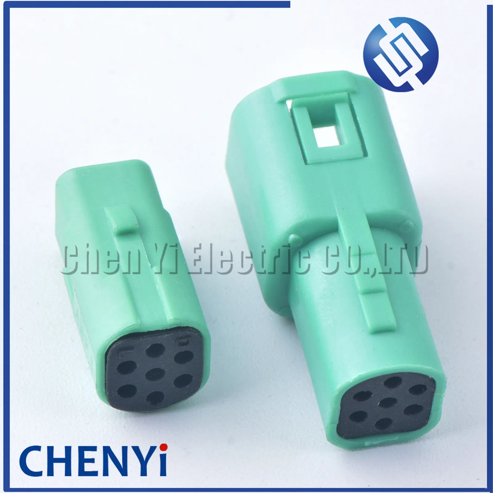 Green 7 Pin 0.6mm female male Mini MLC auto waterproof connector Plug 2822343-1 2822344-1 For Honda